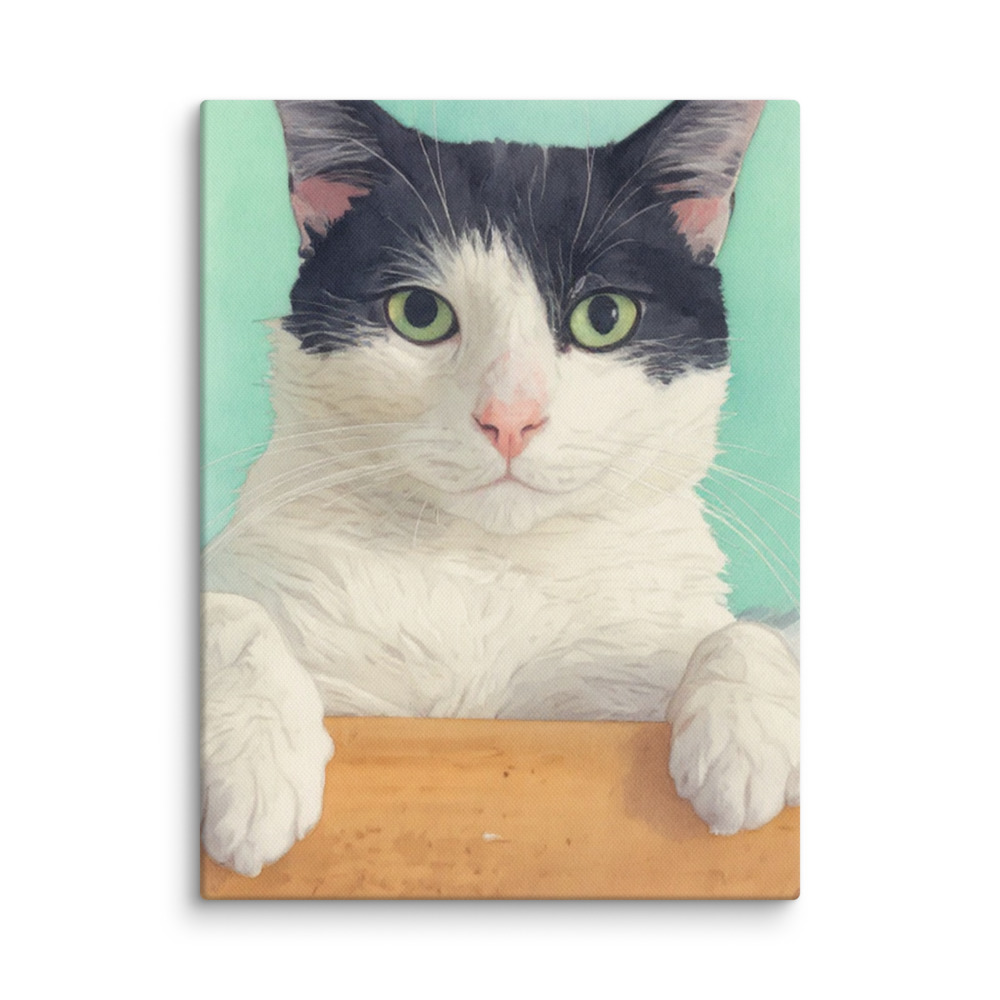 Watercolor pet portrait